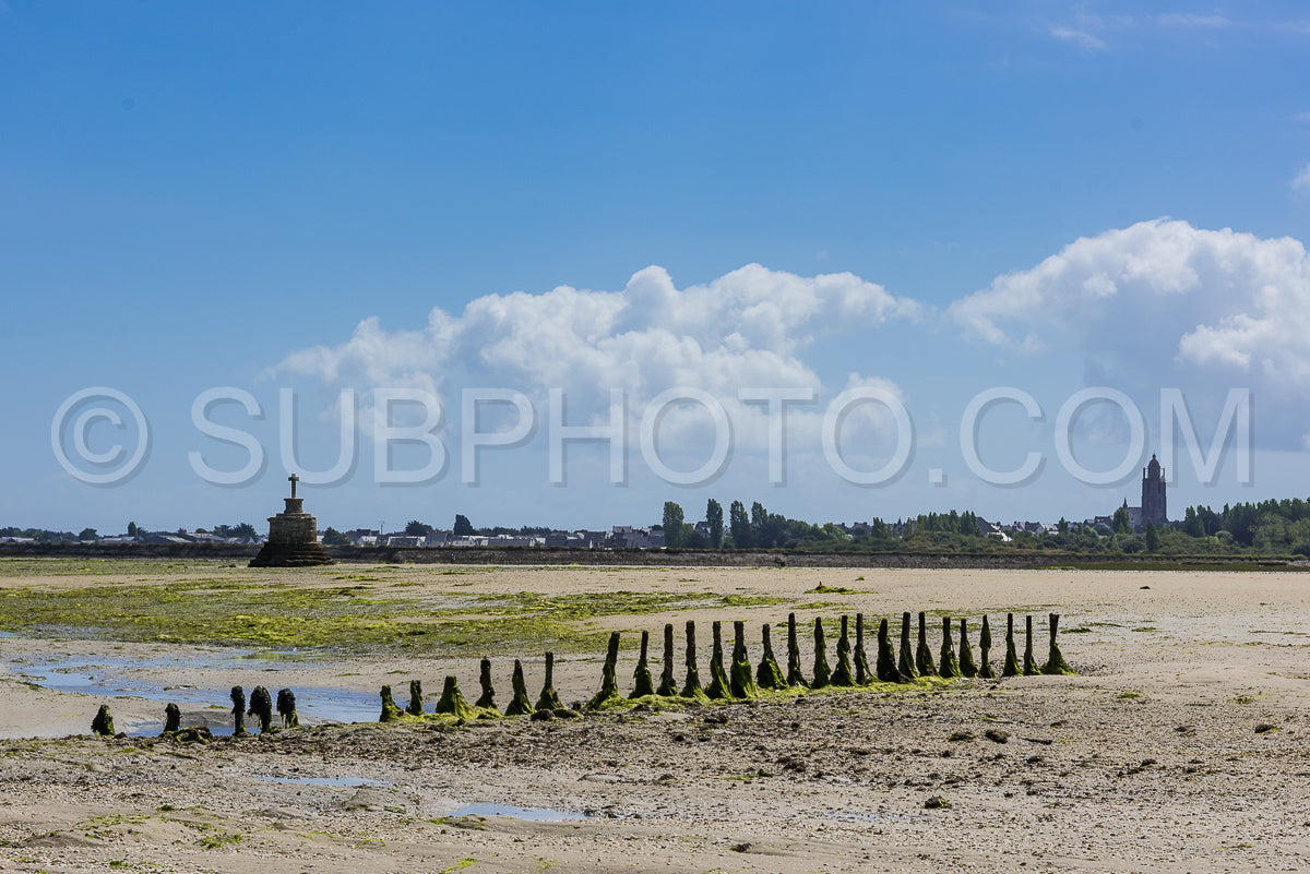 Photo de Le grand Traict- low tide- Le Croisic- Bretagne- France