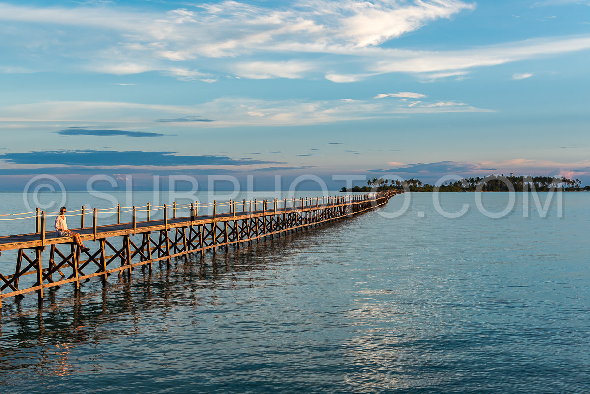sunset in Maratua- Kalimantan- Borneo- Indonesia- Nunukan