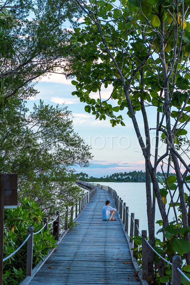 sunset in Maratua- Kalimantan- Borneo- Indonesia- Nunukan