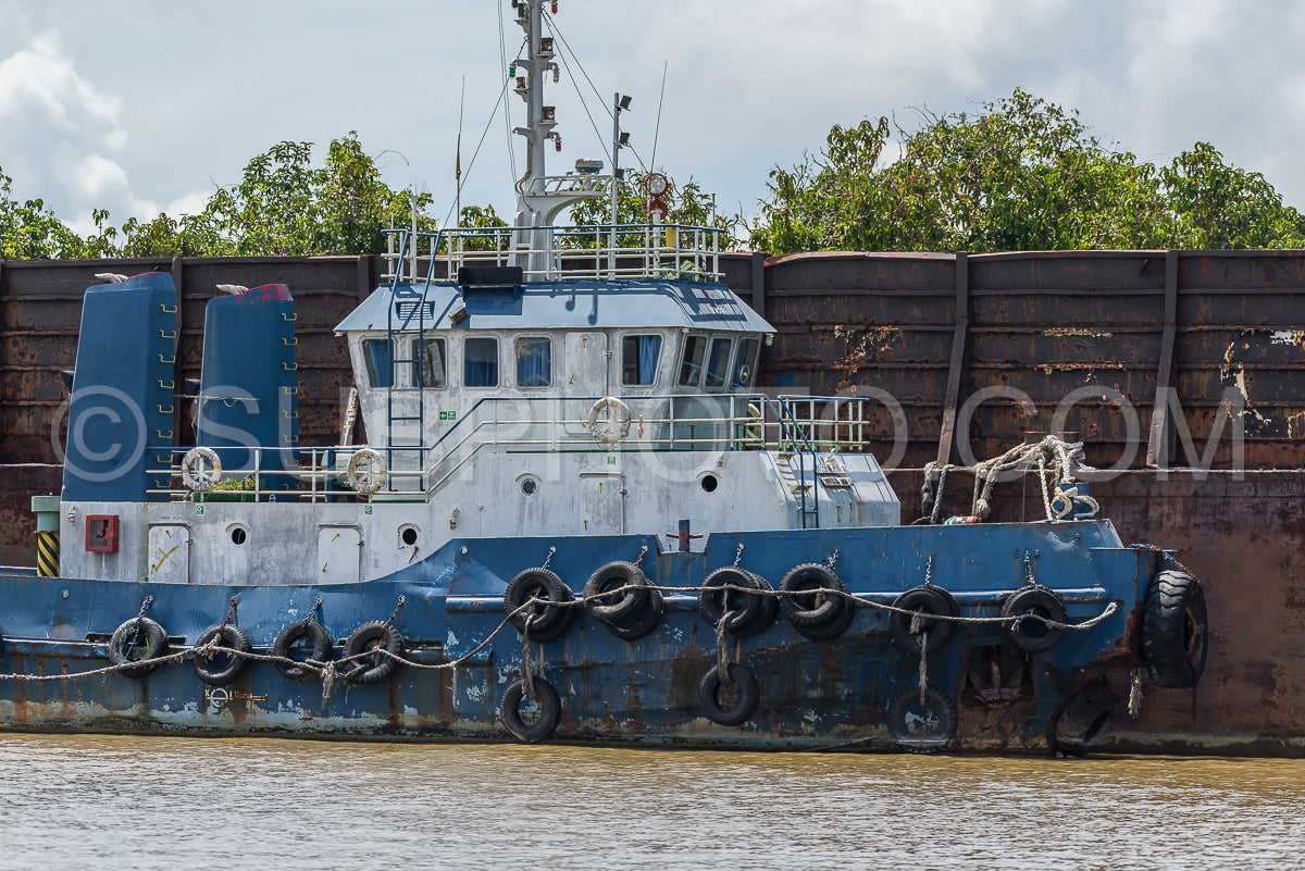 Tugboat for coal transportation in Berau- Kalimantan