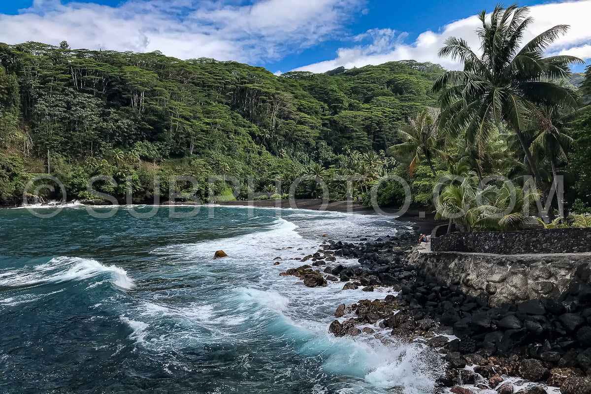 Photo de le trou du souffleur d'Arahoho blower hole